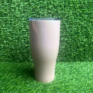 Tumbler Pink Sparkly Metal Cup BPA Free Pink Color Modern Chic